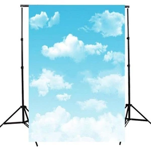 Weiße Wolke Studio Foto Hintergrund für Fotografie 39 * 59 Hintergrund Innen- - Picture 1 of 5