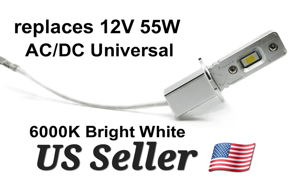 🌟Pro Series LED AC/DC HeadLight Bulb for Honda XR600R 1986–1992 ⬆️Visibility - Image 1 of 4
