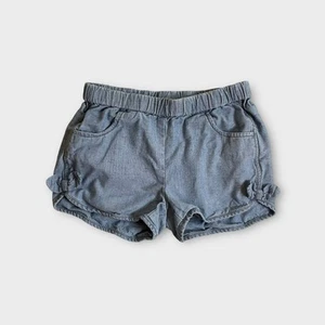 Hanna Andersson Chambray Bow Shorts - Picture 1 of 4