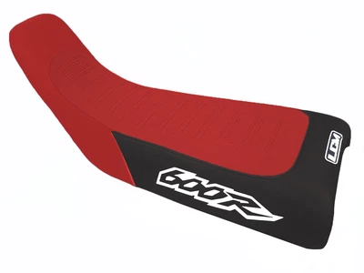 Funda de asiento para Honda XR600R XR600 xr 600 rojo superior negro laterales ultragrip envío rápido Foto 1 de 4