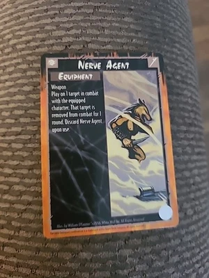 Rage CCG Nerve Agent Equipment Card - Image 1 of 2