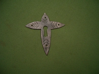 antikes Schlüsselschild, Türschild - Bild 1 von 4