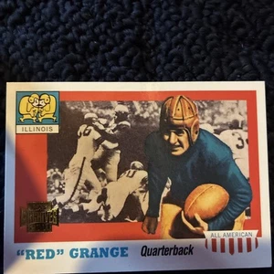 2001 TOPPS ARCHIVES #27 "RED" GRANGE University of Illinois Football Card - Picture 1 of 2