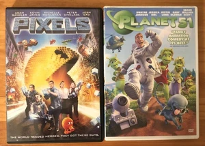 Pixels & Planet 51  DVD’s Cases Included Excellent Condition - Picture 1 of 6