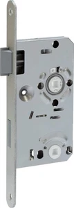 ABUS - Serratura a mortasa per porte WC ES WC L S 55 78 20-61770 argento U2CT - Foto 1 di 3