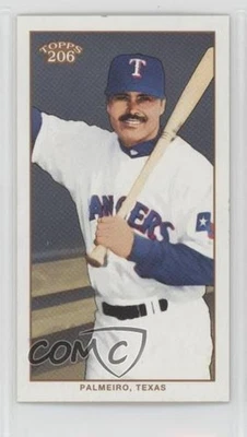 2002 Topps 206 Mini Black Piedmont Back Rafael Palmeiro #209 - Image 1 of 2