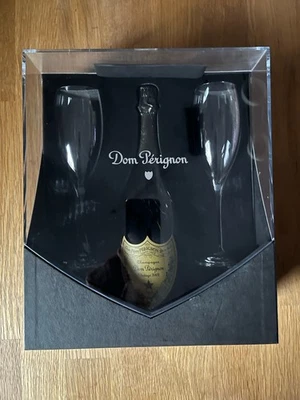 Dom Perignon 2002 Champagner mit Gläser Geschenkset - Bild 1 von 4