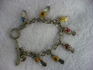  KN- COOKIE LEE CHARM PULSERA SANDALIA ZAPATOS (#15305)  - Imagen 1 de 8