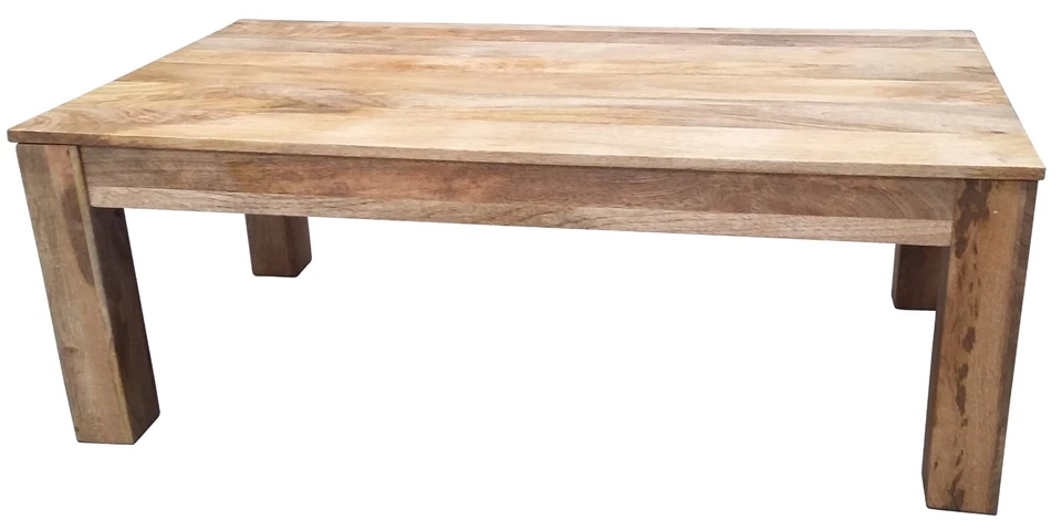 Dakota Mango Large Coffee Table - Light Finish - 110 cm - Image 1 of 1