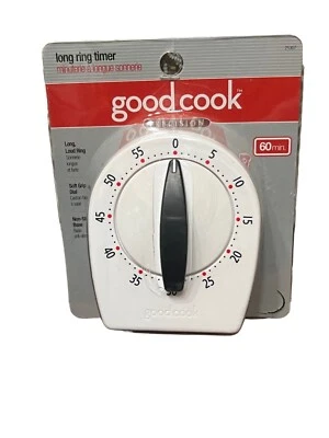 Temporizador de 60 minutos Good Cook Precision anillo largo Bradshaw International nuevo en caja para hornear Foto 1 de 4