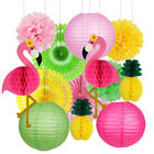 Flamingo Party Supplies Hawaiian Decorations Luau Beach Birthday Decor Hanging)