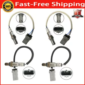 4x Sensor de oxígeno aguas arriba+aguas abajo para GMC Sierra 1500 Chevy Silverado 1500 2014-18 - Imagen 1 de 11