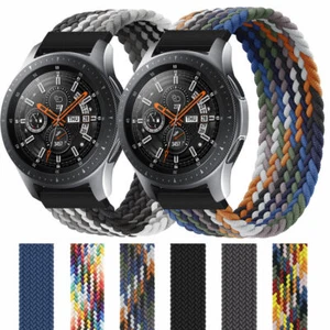 For Samsung Samsung SM-R800 Galaxy Watch 46mm Strap Braided Nylon Loop Band 22mm - Picture 1 of 14