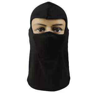 3 piezas Máscara facial completa para esquí pasamontañas cuello de lana cálido invierno clima frío - Imagen 1 de 4