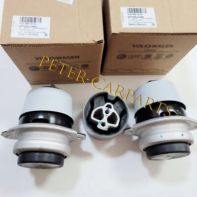 OEM Pair Engine Mounts & Transmission Mount For Audi Q7 VW Touareg 7L8199131A - Image 1 of 4