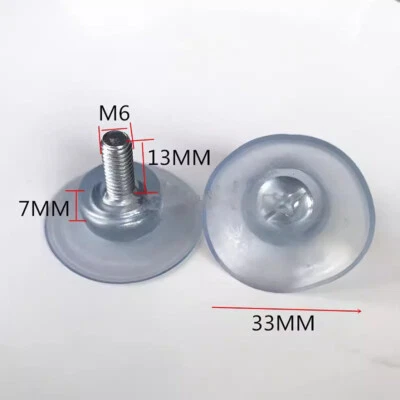 Ventosas de goma transparente/almohadillas/tornillo ventosas ventana/mesa ventosas fuertes Foto 1 de 4