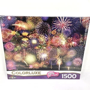 Rompecabezas Colorluxe FIREWORKS SYMPHONY 1500 piezas 23x33 pulgadas - Imagen 1 de 5