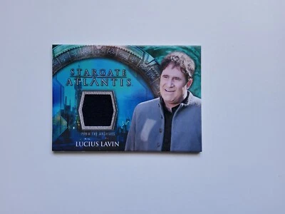 Stargate Atlantis Season 3 & 4 Costume Card Lucius Lavin  # "B" - Image 1 of 2