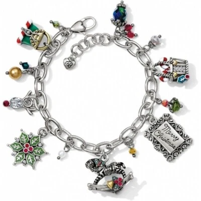 Pulsera Brighton YULETIDE Colección Navidad Vacaciones Dije - RETIRADA. Foto 1 de 4