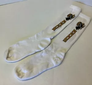 Calcetines Rodilleras Tubo De Colección Los Angeles Rams Fútbol Raro 20" Blanco - Imagen 1 de 4