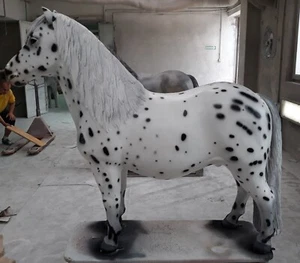 Poni tamaño natural 3D😉 Publicidad exterior caballo decoración escultura figura animal jardín publicidad - Imagen 1 de 19