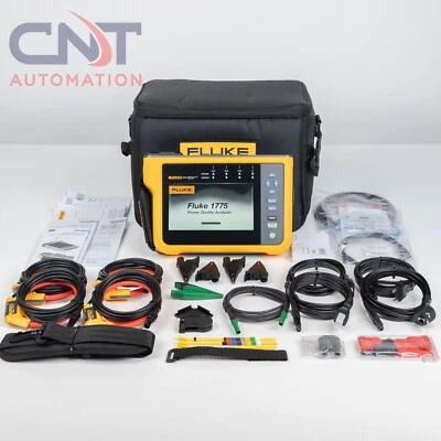 Fluke 1775 3-Phase Power Quality Analyzer W/ Current Probes & WiFi/BLE Adapter - Image 1 of 4