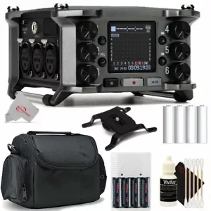 Zoom F6 6-Input / 14-Track Multi-Track Field Recorder + 64GB Accessory Kit - Picture 1 of 7