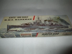 AIRFIX STRISCIA ROSSA 1:600 HMS MANXMAN - Foto 1 di 2