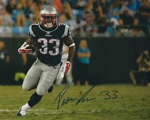 Autogramm Dion Lewis 8x10 New England Patriots Foto mit COA - Bild 1 von 1