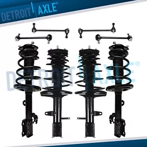 AWD Front & Rear Struts w/Spring Sway Bars for 2009 2010 2011 2012 Toyota Venza - Picture 1 of 7