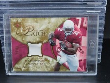 2006 Ultimate Collection Edgerrin James Gold Game Used Patch #6/30 Cardinals