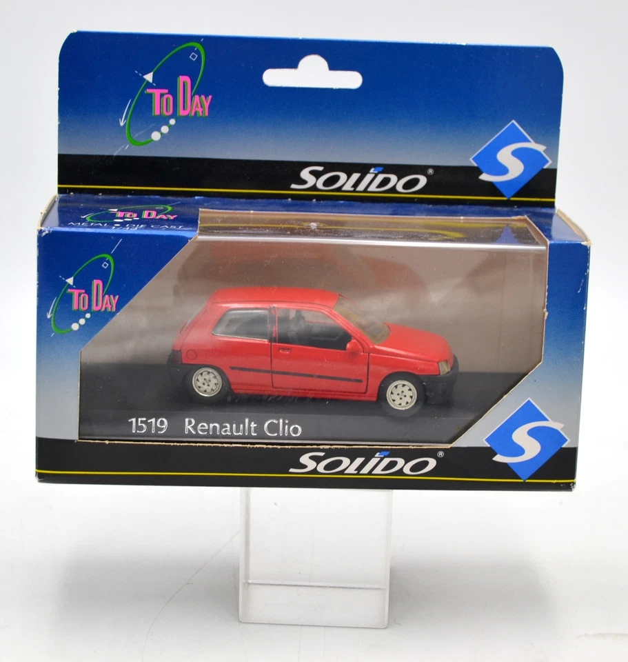 DIE CAST " 1519 RENAULT CLIO " SOLIDO TO DAY SCALA 1/43 - Immagine 1 di 1