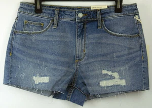 NUEVOS CON ETIQUETAS Pantalones Cortos Cortos Cortos Cortos Universal Thread Blue Distress de Gran Rasgo 10 - Imagen 1 de 2