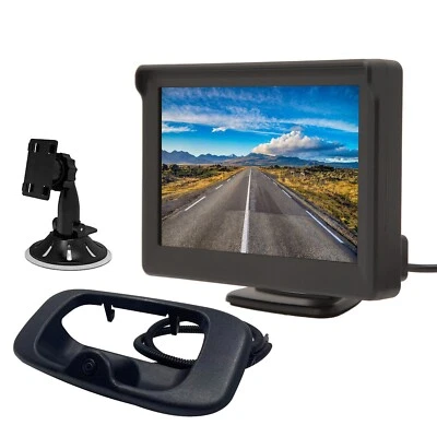 5" Car Monitor Tailgate Handle Backup Camera For Chevrolet Silverado/GMC Sierra - Image 1 of 4