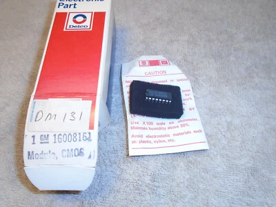 UNO (1) NOS RADIO DELCO DM-131 MÓDULO GM # 16008161 80 81 82 83 OLDS BUICK CHEVY Foto 1 de 2