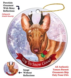 Up to Snow Good Ornament - Pharaoh Hound - Bild 1 von 1