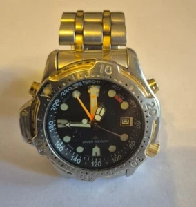 CITIZEN Herrenuhr Promaster bicolor Metallarmband Schubladenfund Datumsanzeige - Bild 1 von 5