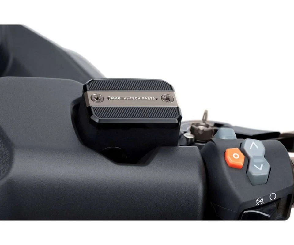 Tapón Depósito Frenos Delant PUIG DUCATI HYPERSTRADA 821 2013 2015 Plata - Imagen 1 de 1