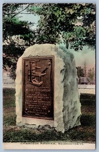 William Lord Garrison Edited journal of the times Bennington Vermont Postcard - Picture 1 of 2