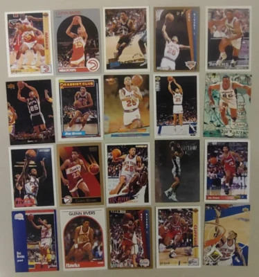 20 Card Lot of Different DOC RIVERS NBA Hawks A must for any collector! FREE S&H - Image 1 of 3