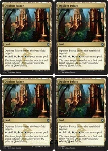 MTG - 4x OPULENT PALACE - Khans of Tarkir (U) - Image 1 of 1