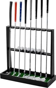 Wooden Golf Putter Stand, Golf Club Holder Stand Floor Display Rack, Golf Club R - Picture 1 of 9