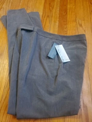 Nova calça social Madison Studio tamanho 8 cinza urze ardósia ajuste savana - Imagem 1 de 4