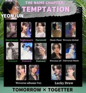 TXT YEONJUN The Name Chapter: TEMPTATION Fotokarte TOMORROW X TOGETHER PC - Bild 1 von 58