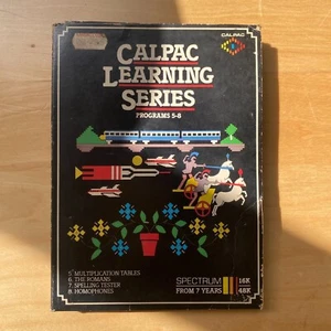 Calpac Learning Series Prog 5-8 for the Sinclair ZX Spectrum - Picture 1 of 4