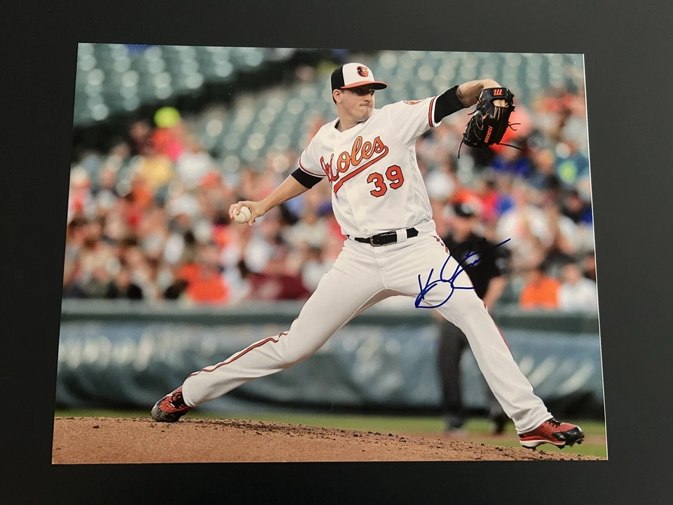 Foto autografiada de Kevin Gausman 11x14 de béisbol de los Orioles de Baltimore Foto 1 de 1
