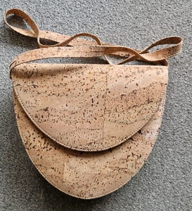 Handtasche aus Kork - 20 x 24 cm - braun - neu - ungetragen - Bild 1 von 4