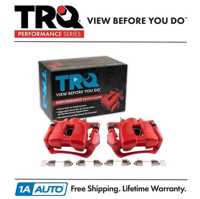 Juego de pinzas de freno delanteras TRQ Performance para Honda Accord 2013-2017 16-20 HR-V Foto 1 de 4