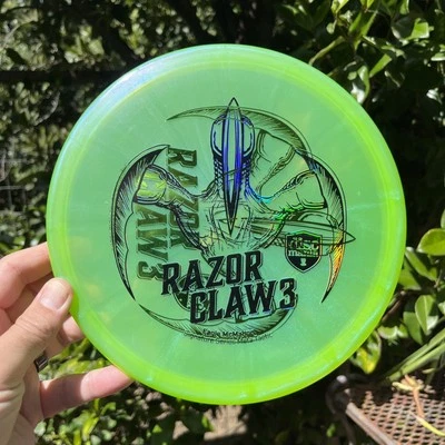 Sello Discmania Razor Claw 3 Ghost 175 g disco golf sello único dorado/negro Foto 1 de 3