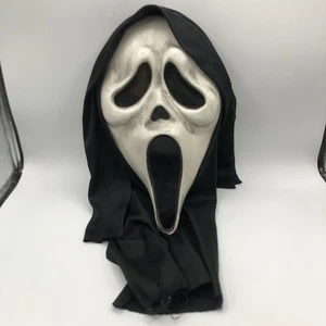 Vintage Hartplastik Schrei Geist Gesicht Halloween Maske Ostern Unlimited - Bild 1 von 11